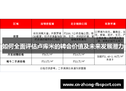 如何全面评估卢库米的转会价值及未来发展潜力 如何全面评估卢库米的转会价值及未来发展潜力